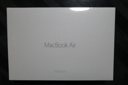 MacBook Air11インチの箱